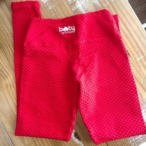 Booty by Brabants Red Croco Skin Legging